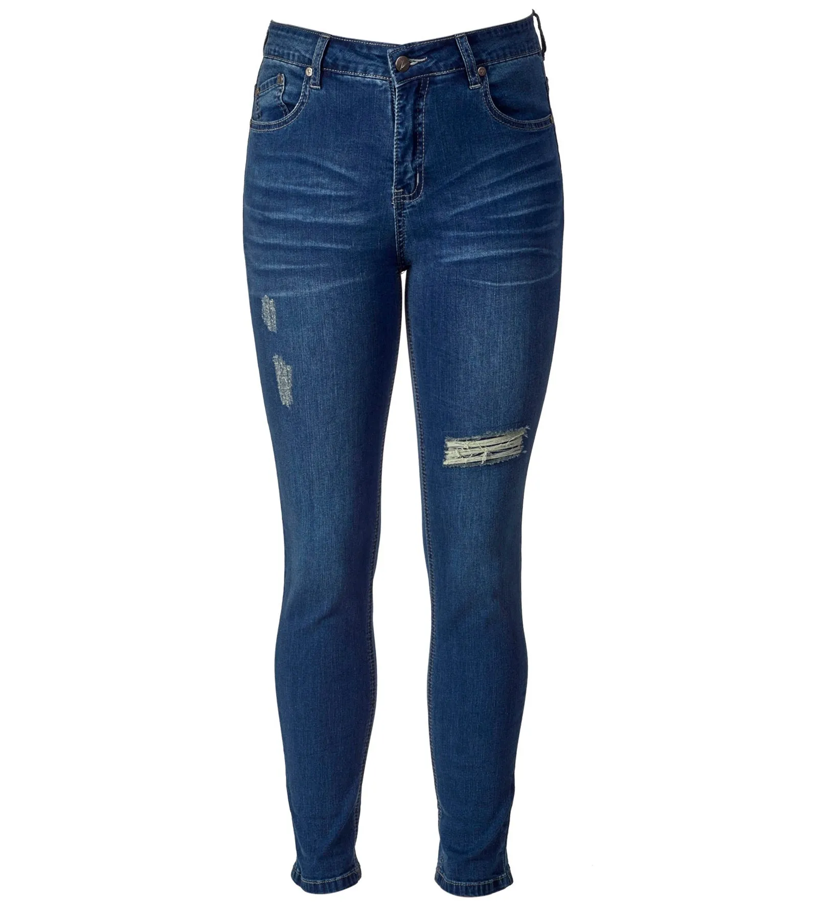 Vassalli JEAN WRIPPED BLUE DENIM | V5807