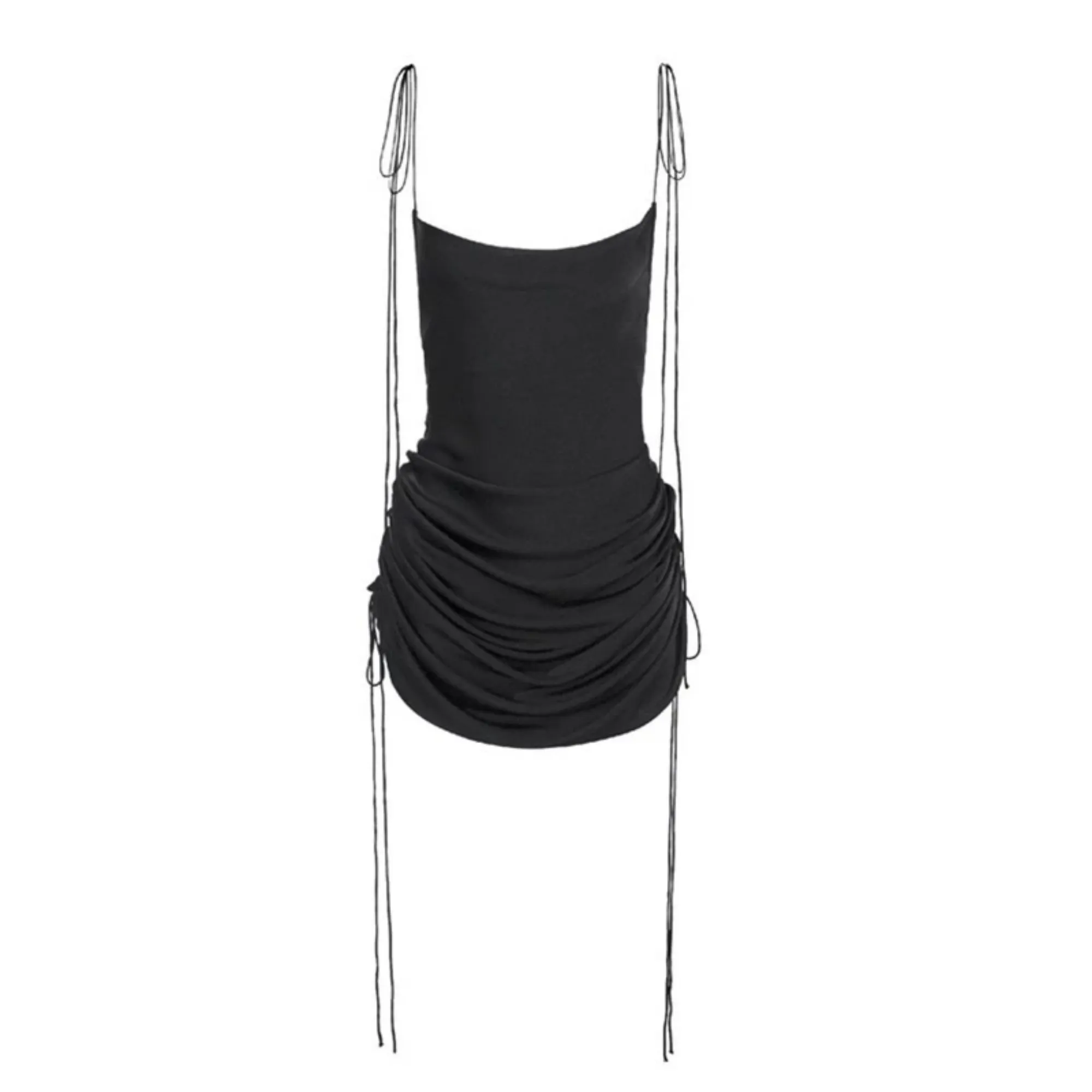 Women's Summer A-Line Backless Off-Shoulder V-Neck Dress