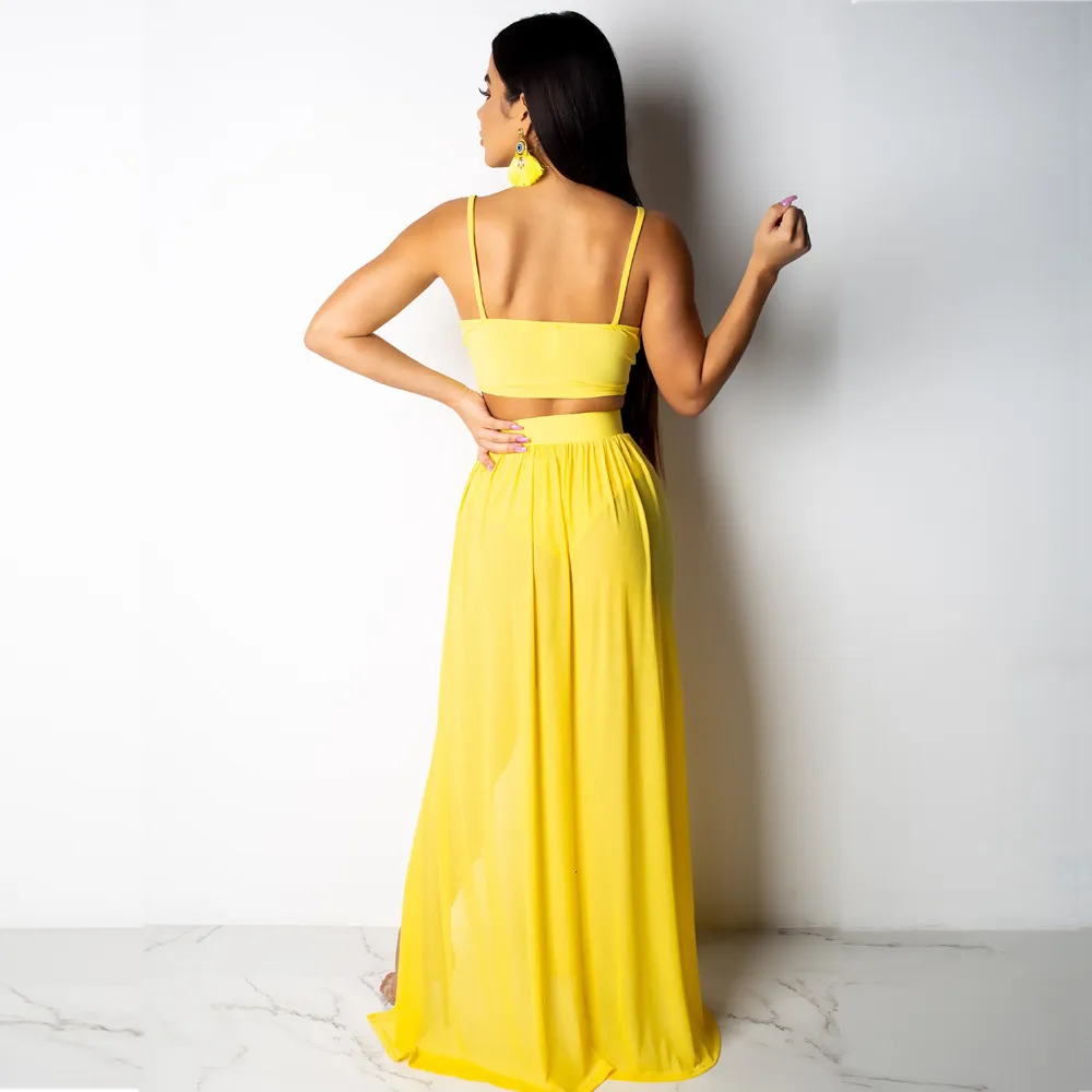 Women's Summer Cotton Sleeveless V-Neck Two-Piece Dress