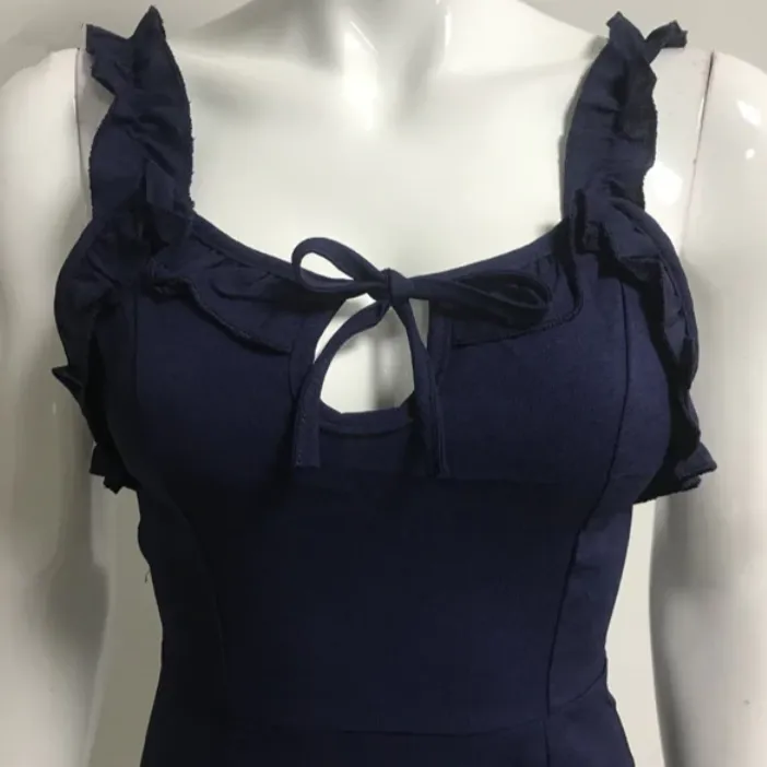 Women's Summer Mini Backless A-Line Dress